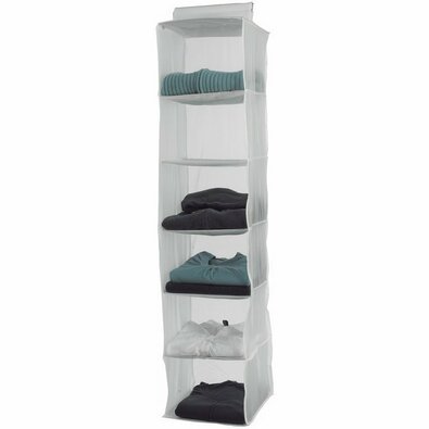 Compactor Závěsný organizér na oblečení Milky, 30x 30 x 128 cm