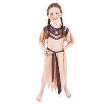 Rappa Дитячий індіанський костюм з поясом , розмір S