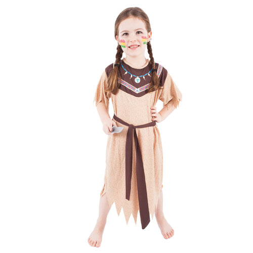 Rappa Дитячий індіанський костюм з поясом , розмір S