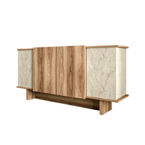 Szafka Diana Travertine and Walnut