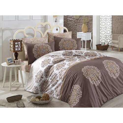Lenjerie de pat Oskar maro, 140 x 220 cm, 70 x 90 cm, 50 x 70 cm