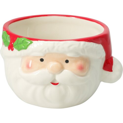 Súprava 2 keramických misiek Mr. & Mrs. Claus 13 cm