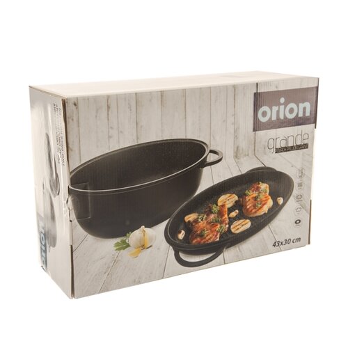 Orion Doppelseitiger Bräter GRANDE, 43 x 30 x 18 cm