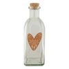 Bohemia Gifts Üvegpalack Szív, 500 ml