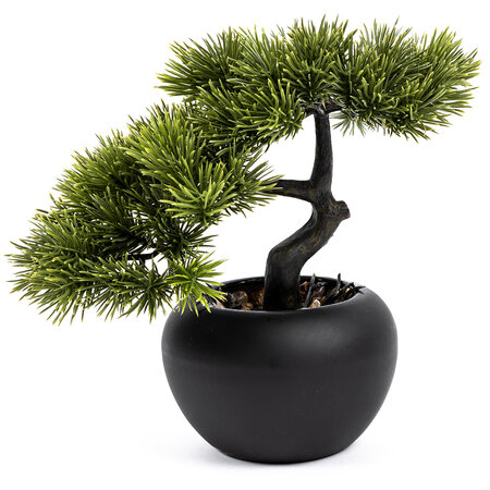 Sztuczny bonsai sosna, wys. 25 cm | 4home - domowa przyjemno