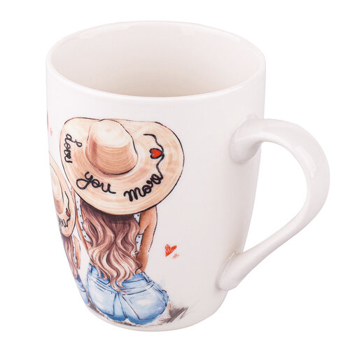 Altom Porcelanasti vrč Love you, 300 ml