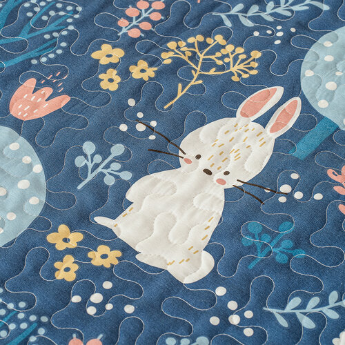 4Home Kindertagesdecke Nordic Woodland, 140 x 200 cm
