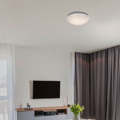 Plafonieră LED Rabalux 3936 Lucas, albă, diam. 26 cm