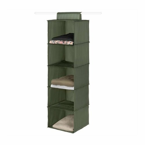 Compactor Závěsný organizér na boty a prádloGreenTex 30 x 30 x 105 cm