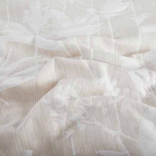 Jacquard-Bettwäsche Alabama beige, 140 x 200 cm, 70 x 90 cm