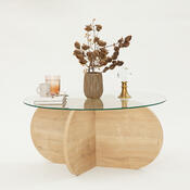 Măsuță de cafea Bubble Sapphire Oak