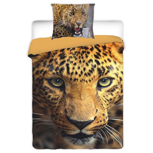 Bavlnené obliečky Leopard, 140 x 200 cm, 70 x 90 cm