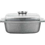 Florina Hliníkový pekáč s aroma poklicí Lava 4,5 l, 32 × 22 × 11 cm