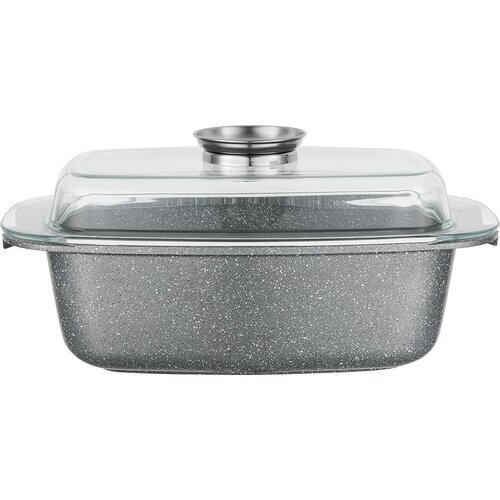 Florina Alumínium tepsi aroma kapaklı Lava 4,5 l, 32 × 22 × 11 cm