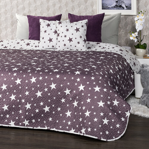 4Home Přehoz na postel Stars, 220 x 240 cm, 2 ks 40 x 40 cm