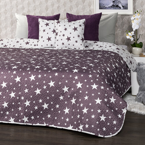 4Home Stars Tagesdecke, 220 x 240 cm, 2 St. 40 x 40 cm