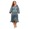 Towee Surf Poncho Blau, 70 x 100 cmgrau  ,