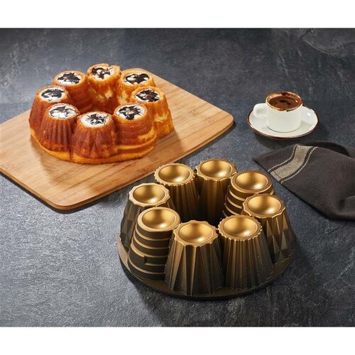 Banquet Cast bundt oblika za torto MAJESTIC Cuppy s premerom 26 cm