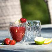 4Home Termo pohár Strawberry Hot&Cool 250 ml, 2 ks