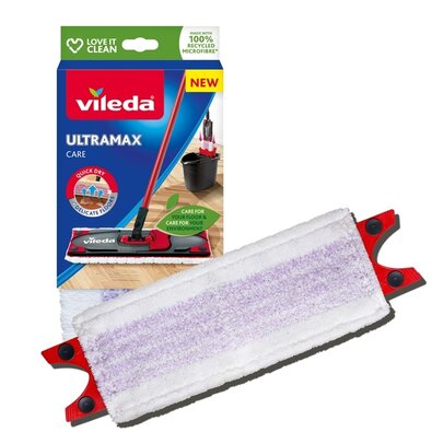 Rezervă mop Vileda Ultramax Caredin fibre reciclate