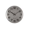 Karlsson 6022SI design falióra, ezüst, átmérő 30cm