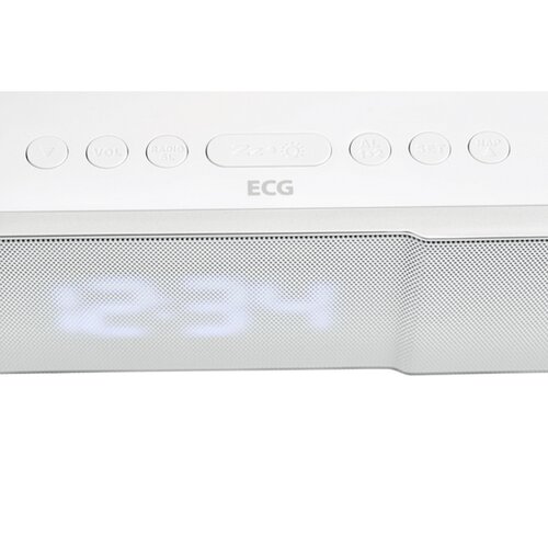 ECG RB 030 P Digitális radiós ébresztőóra idővetítéssel