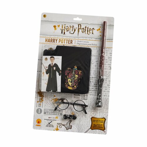 Rubies Dětský kostým Harry Potter: školní uniforma s doplňky