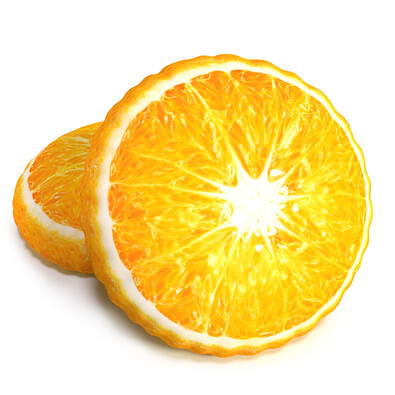 Poduszka 3D Pomarańcza, 34 cm