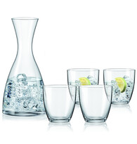 Bohemia Crystal Készlet 4 pohár Water karafával , 1200 ml Bohemia Crystal Készlet 4 pohár Water karafával , 1200 ml
