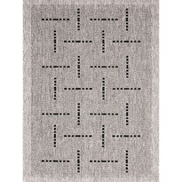 Kusový koberec Floorlux silver/black 20008