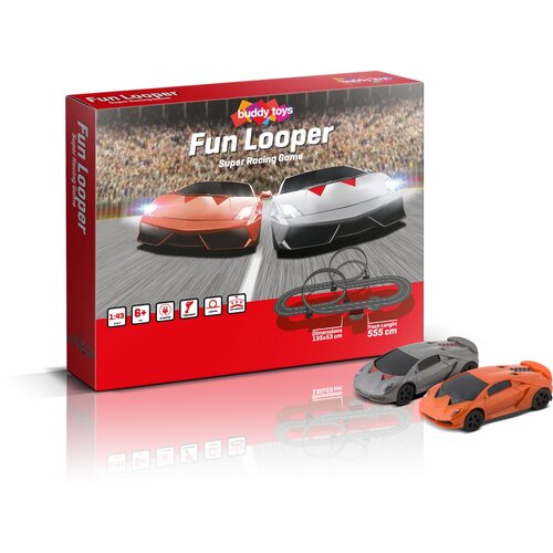 Circuit de mașini Buddy Toys BST 1552 Fun Looper,550 cm