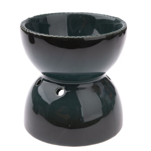 Aroma-lampă ceramică Formia verde, 10,8 x 11,5x 10,8 cm