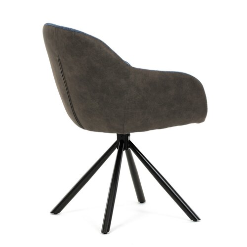 Sada jedálenských stoličiek s vratným mechanizmomDCH-Y1143 BLUE2, 2 ks