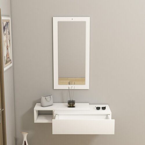 Raft decorativ Vien White