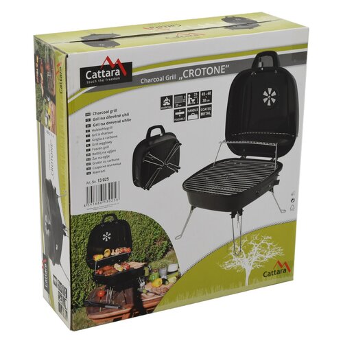 Cattara Sklopni žar na lesni oglje Crotone, 45 cm