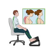 Vital Comfort lábtartó masszázs kiemelkedésekkel