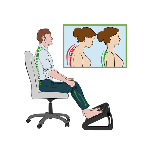 Opierka nôh s masážnymi výstupkami Vital Comfort