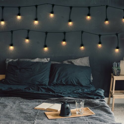 Світлодіодні садові світильники зі з’єднувачем Gedest, стартовий комплект, 8 м