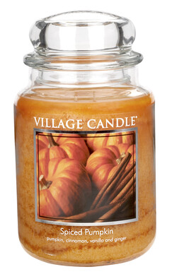 Village Candle Vonná svíčka Dýňový koláč - Spiced Pumpkin, 645 g