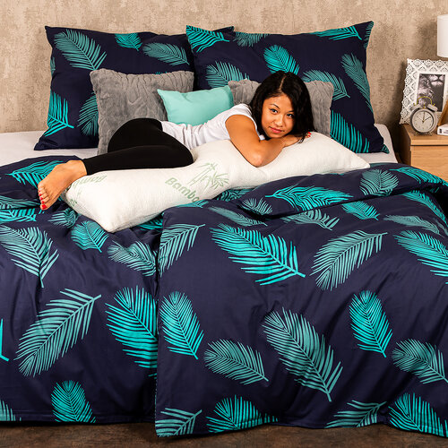 Pernă de relaxare 4Home Soțul de rezervă, dinspumă cu memorie Bamboo, 45 x 120 cm