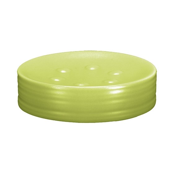 Miska pod mydlo zelená