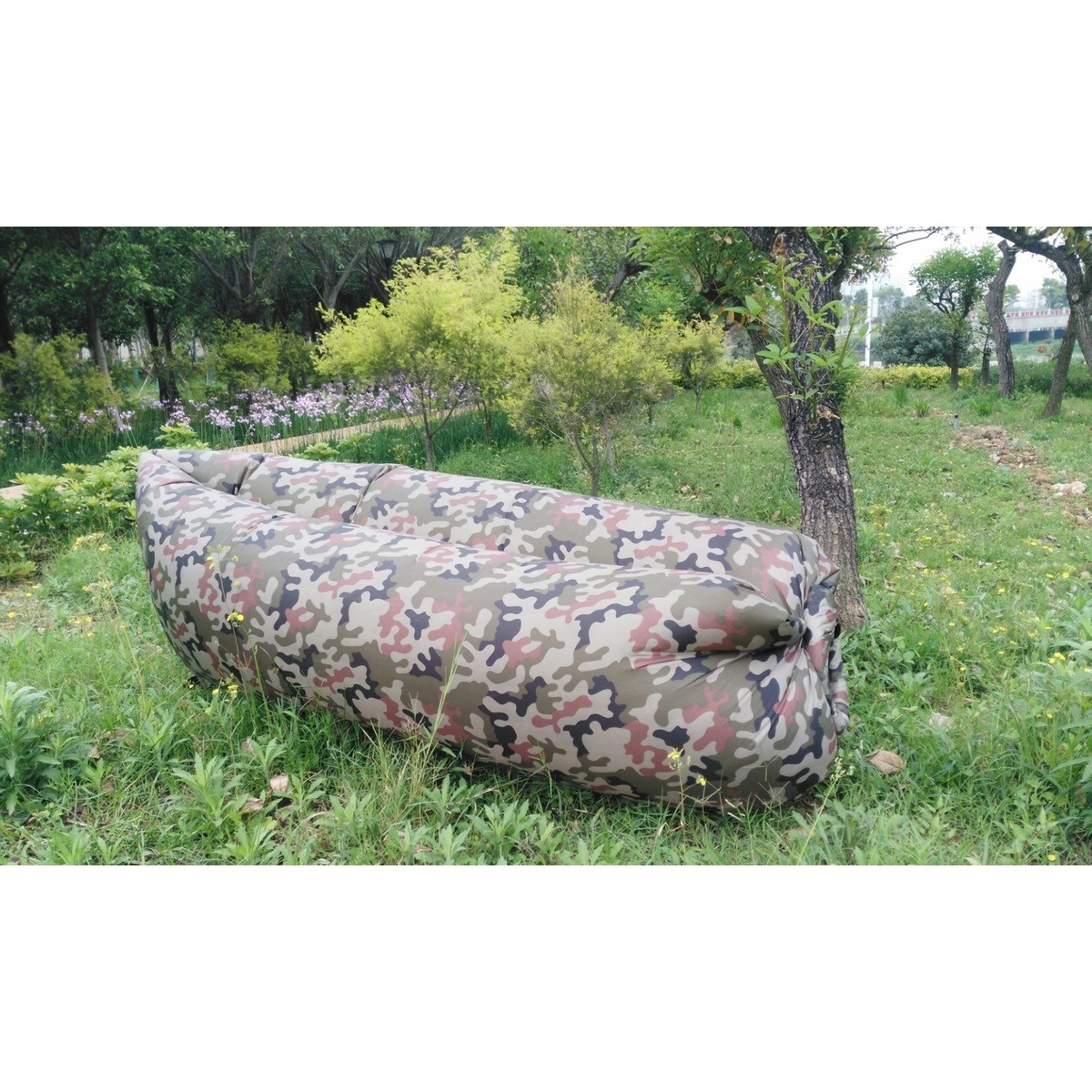 Samonafukovacie vrece Lazy Bag, maskáčová