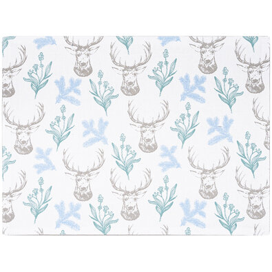 Szarvas karácsonyi teríték kedvező szett, 33 x 45 cm, 4 db