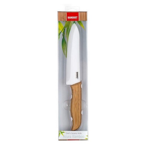 Banquet Acura Bamboo kerámia szakácskés, 27 cm, kerámia termék 2. képe