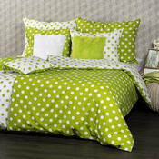 4Home Obliečka na vankúšik Zelená bodka, 2x 40 x 40 cm