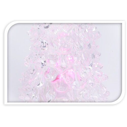 Vánoční LED dekorace Xmas tree barevná, 17 cm