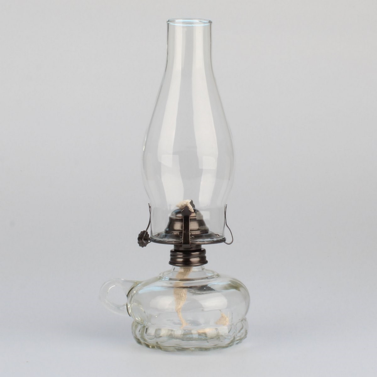 Petrolejová lampa, transparentní