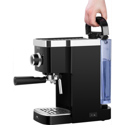 ECG ESP 20301 Black kavni aparat z ročajem, 1,25l, črn