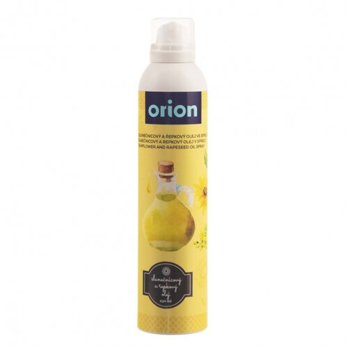 Orion Olej slnečnicový/repkový na pečenie v spreji, 250 ml