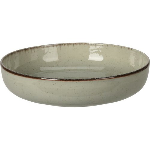 EH tiefer Porzellanteller, Durchmesser 20 cm, grün
